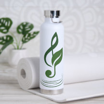 Garrafa de Água Isolada Heather Niemi Savage Logo