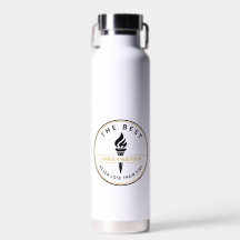 Garrafa de Água Isolada Motivacional Personalizada