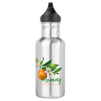 Garrafa de Água para Chás de Bebê da Mamãe Citrus