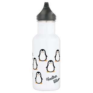 Garrafa De Água Para Crianças Cutes De Pinguim Com