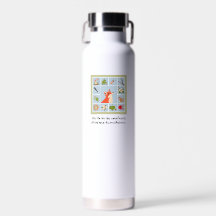 Garrafa de Água Pause Tiles Woodland Walk 22oz