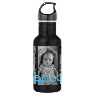 Garrafa de Água Personalizada, Adicione Suas Fotos