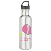 Garrafa de Água Personalizada da Pickleball