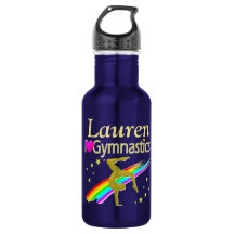 GARRAFA DE ÁGUA PERSONALIZADA DE AMOR DE GIMNAST