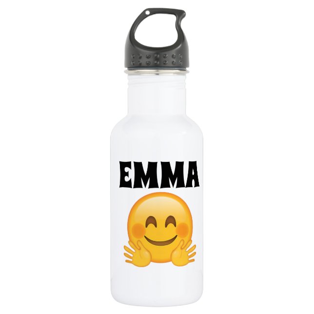 Garrafa de Água Personalizada Emma com Emoji 540ml (Frente)
