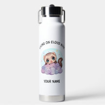 Garrafa de Água Personalizada Fofa de Furão