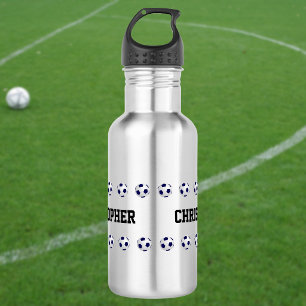 Garrafa de Água, Personalizada, Futebol, Aço