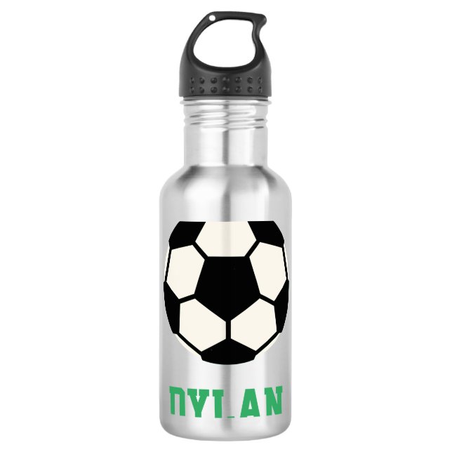 Garrafa de água personalizada para o futebol (Frente)