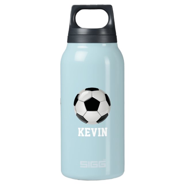 Garrafa De Água Térmica Personalizado do futebol (Frente)