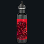 Garrafa de Água Touro Vermelho - Noite Estrelada<br><div class="desc">Magic Red Neon Bull em execução - Incrível Desenho Zodiac Noite Estrelada - Escolha / adicione seu texto / cor exclusivo - Faça seu presente especial - Redimensione mova ou remova e adicione elementos / imagem com ferramenta de personalização! - Desenho e Design por MIGNED. Você também pode transferir meus...</div>