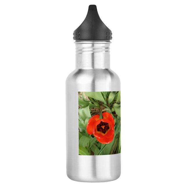 Garrafa de água Tulipa Vermelha (Esquerda)