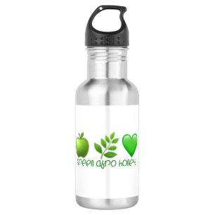 Garrafa de Água Verde Afro