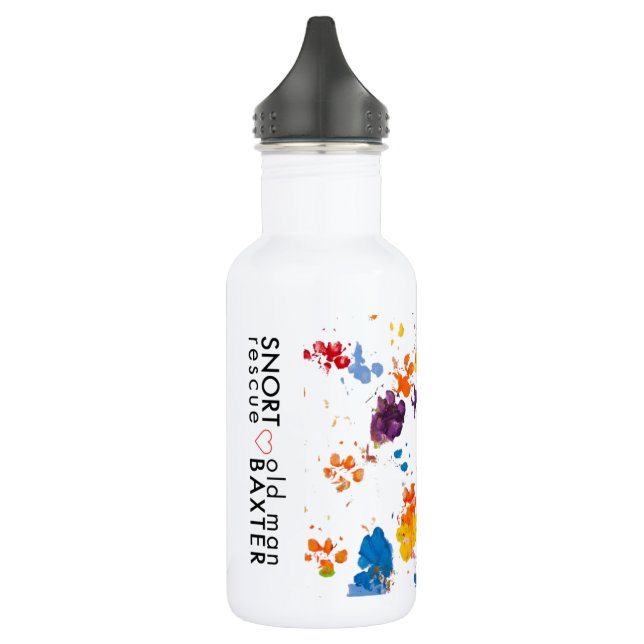 Garrafa de Baxter do ancião do SNORT x (Esquerda)