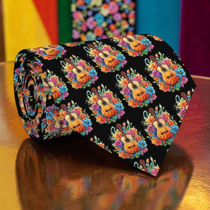 Garrafa de Guitarra de Música Retrô Gravata Cravat