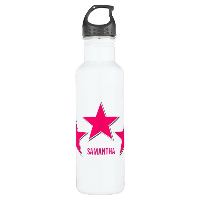 Garrafa de Liberdade Trio Estelar, Rosa (Frente)