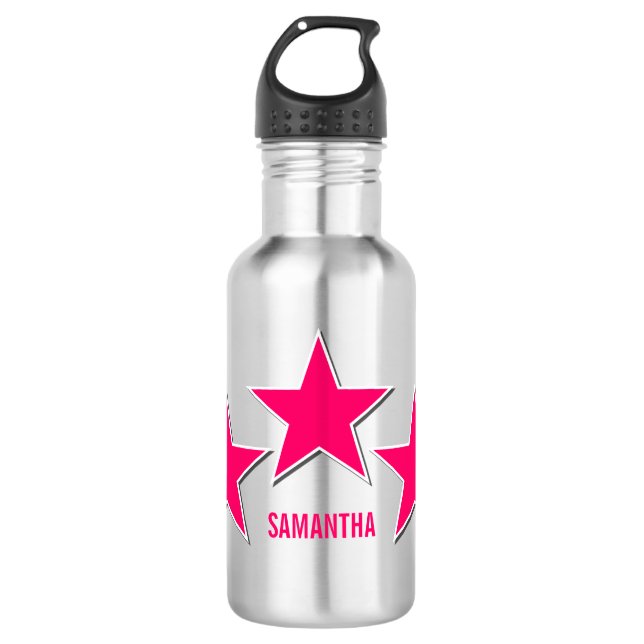 Garrafa de Liberdade Trio Estelar, Rosa (Frente)