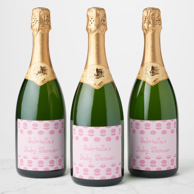 Garrafa de ostras rosa e Chá de fraldas de pérolas (Garrafas)