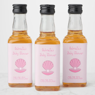 Garrafa de ostras rosa e Chá de fraldas de pérolas