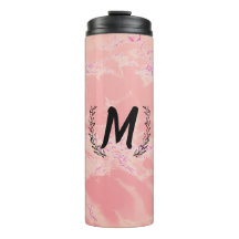 Garrafa de Trato de Mármore Insulado Personalizado