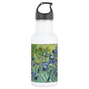 Garrafa De Van Gogh vida ainda: Vaso com íris