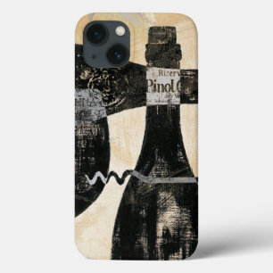 Garrafa de vinho e vidro