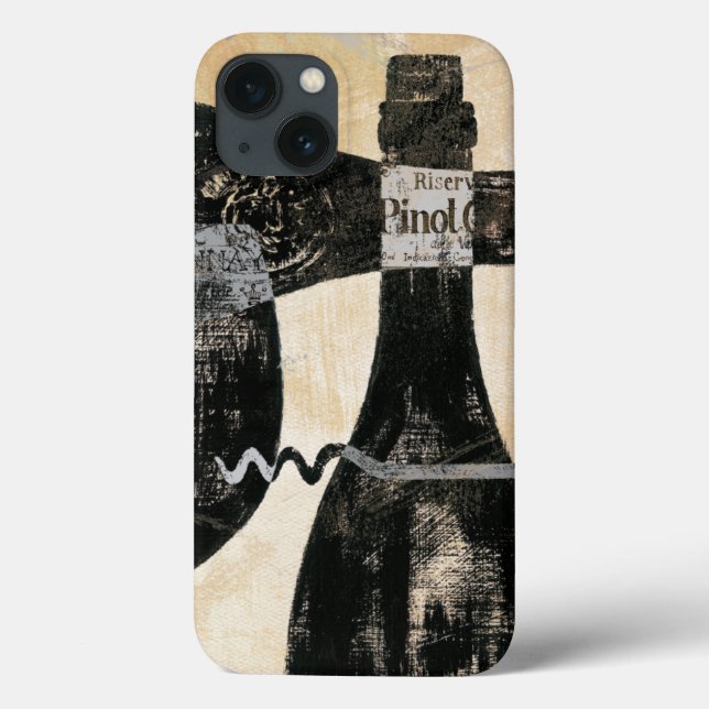 Garrafa de vinho e vidro (Verso)