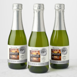 Garrafa de Vinho Espumante Mini Personalizada