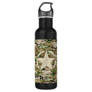 Garrafa Decal Clássico de Estêncil Estelar no Estilo de 