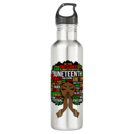 Garrafa Décima sexta-feira, mês da história negra, kwanza,