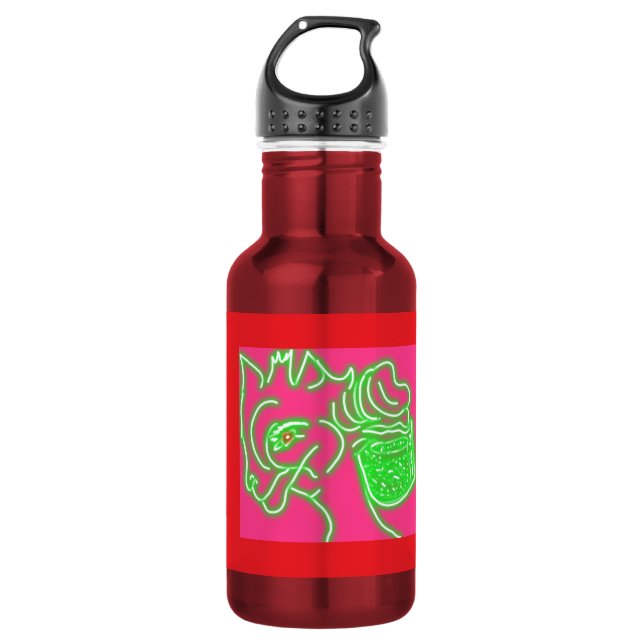 Garrafa Deer and Its Magic Pearl Pouch Water Bottle (Frente)