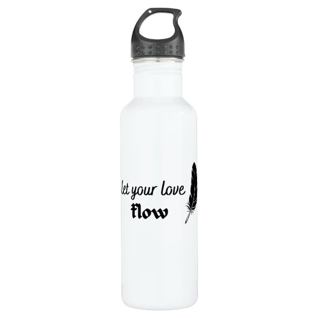 Garrafa Deixe seu amor fluir (Frente)