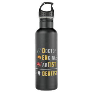 Garrafa Dentes dentários Doutor Dente Engraçada Dente De