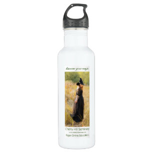 Garrafa Descubra sua magia - bruxa