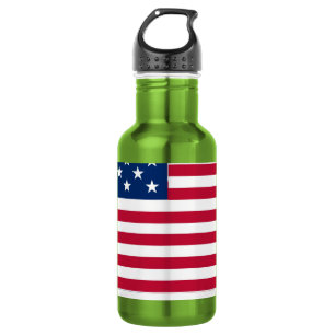 Garrafa Desenho de Orgulho da Bandeira Americana dos EUA