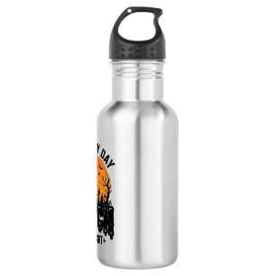 Garrafa Design de enfermeira bruxa vintage de Halloween_1