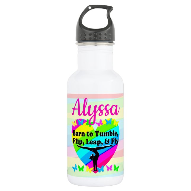 GARRAFA DESIGN DE GINÁSTICA TERRÍFICA DE TUMBLIA (Frente)