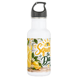 Garrafa Design de Limonada Squeeze the Day
