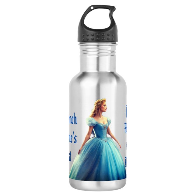 Garrafa Design de Menina Encantadora - 18-Oz (Frente)
