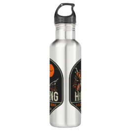 Garrafa Design de retrato do local de caminhada personaliz