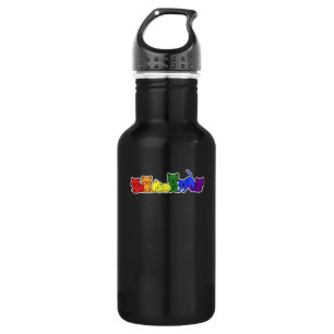 Garrafa Design de Sinalizador LGBT+ para Pessoas LGBT+ org