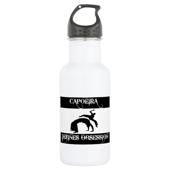 Garrafa design do capoeira (Frente)
