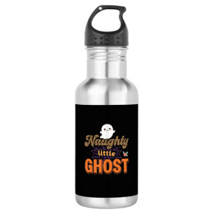 Garrafa Design Fantasma Travesso do Halloween
