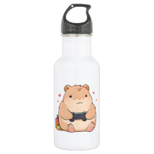 Garrafa Design Kawaii Capivara Gamer Fofa