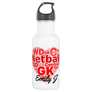 Garrafa Design personalizado do coração das posições d