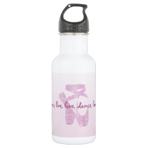 Garrafa deslizadores cor-de-rosa