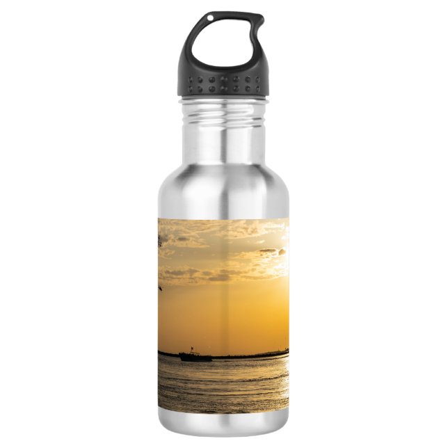 Garrafa Destin Sunset And Helicopters Water Bottle (Frente)