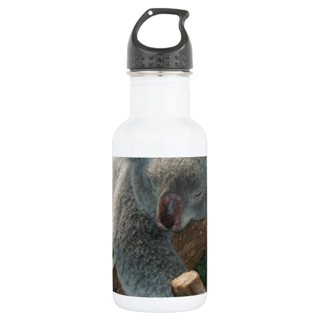 Garrafa Destino dos animais do amor dos ursos de Koala (Frente)