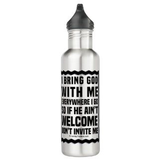 Garrafa Deus Foi Convidado Para