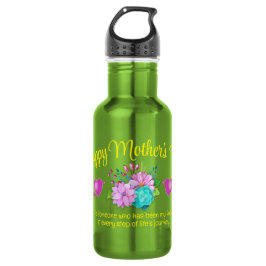 Garrafa Dia de as mães monograma