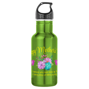 Garrafa Dia de as mães monograma